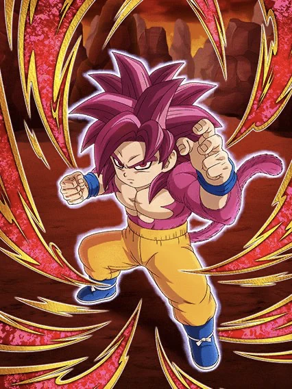 Super Saiyan 4 Goku (Mini) (DAIMA) artwork