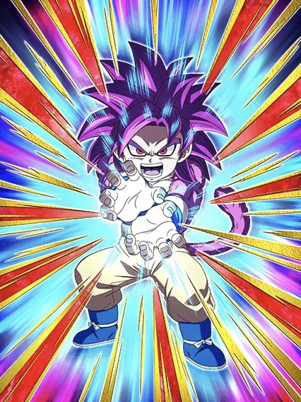Super Saiyan 4 Goku (Mini) (DAIMA) artwork