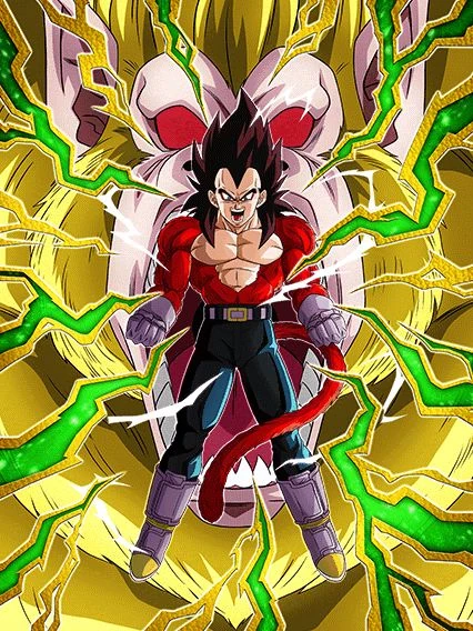 Super Saiyan 4 Vegeta artwork