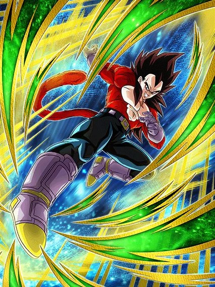 Super Saiyan 4 Vegeta artwork