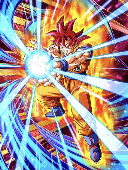 Super Saiyan God Goku artwork