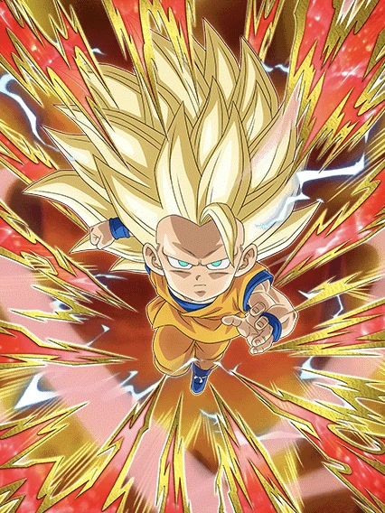 Super Saiyan 3 Goku (Mini) (DAIMA) artwork